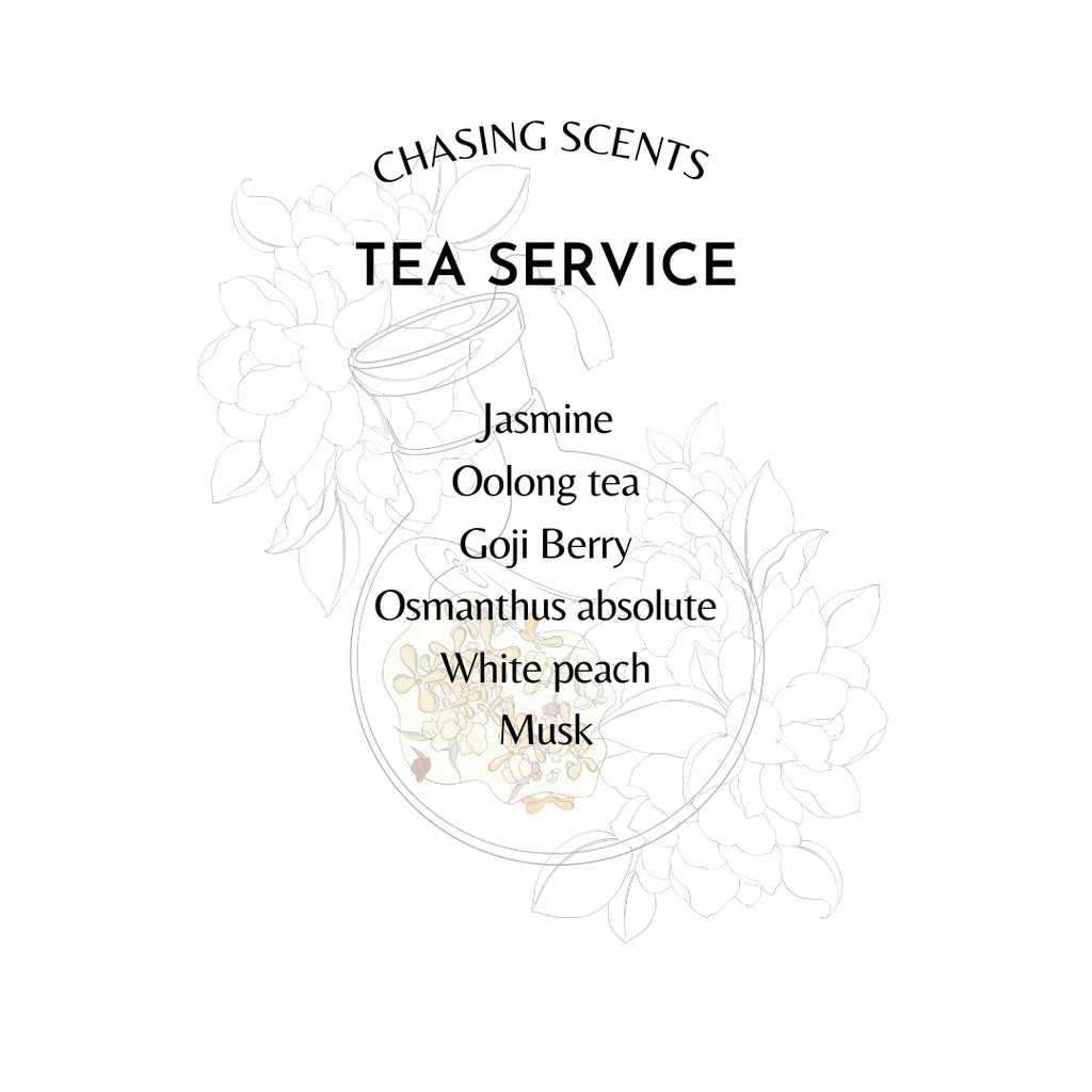 TEA SERVICE CHASING SCENTS