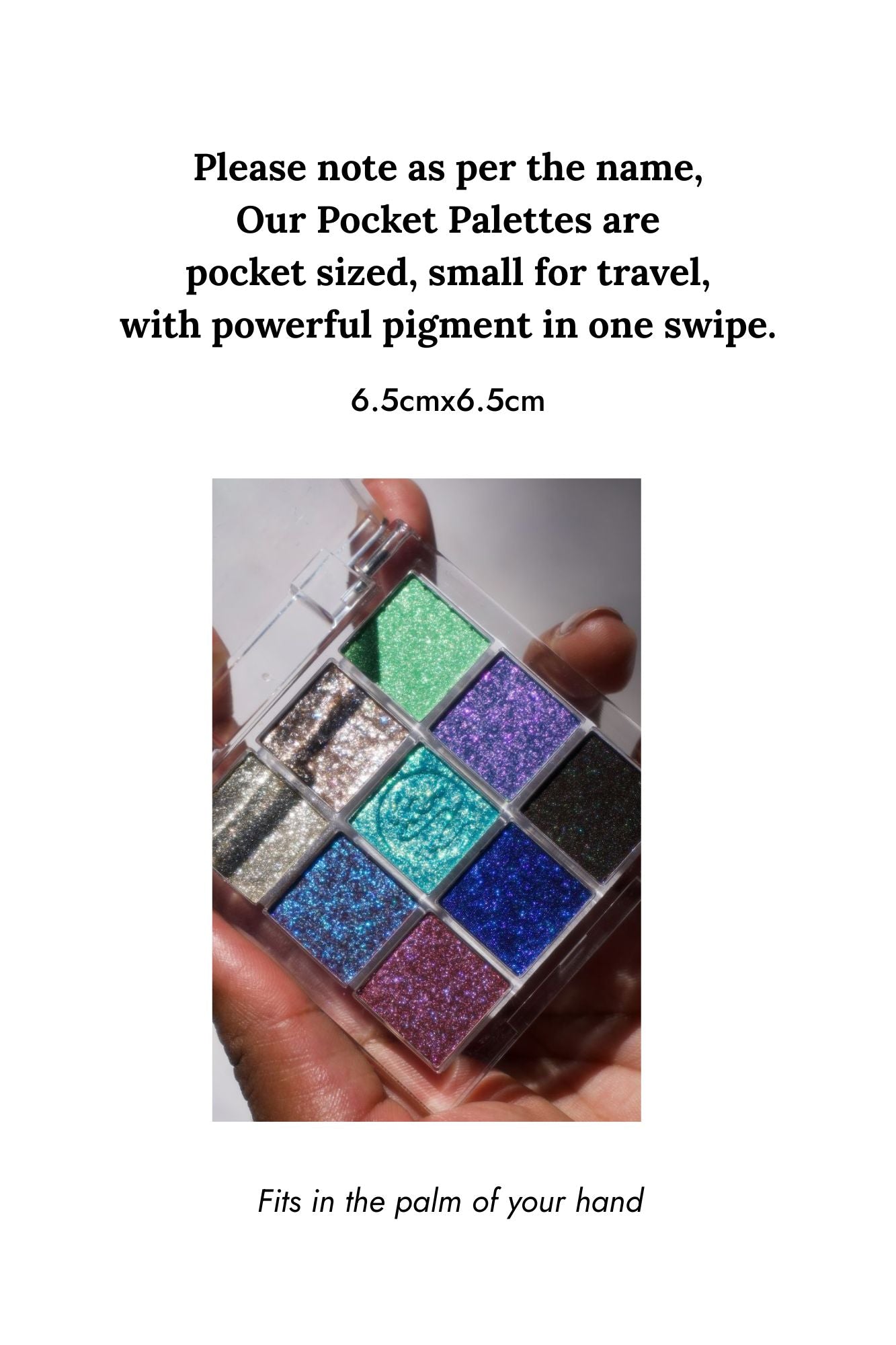 Pocket Winter Glitter Eye Palette