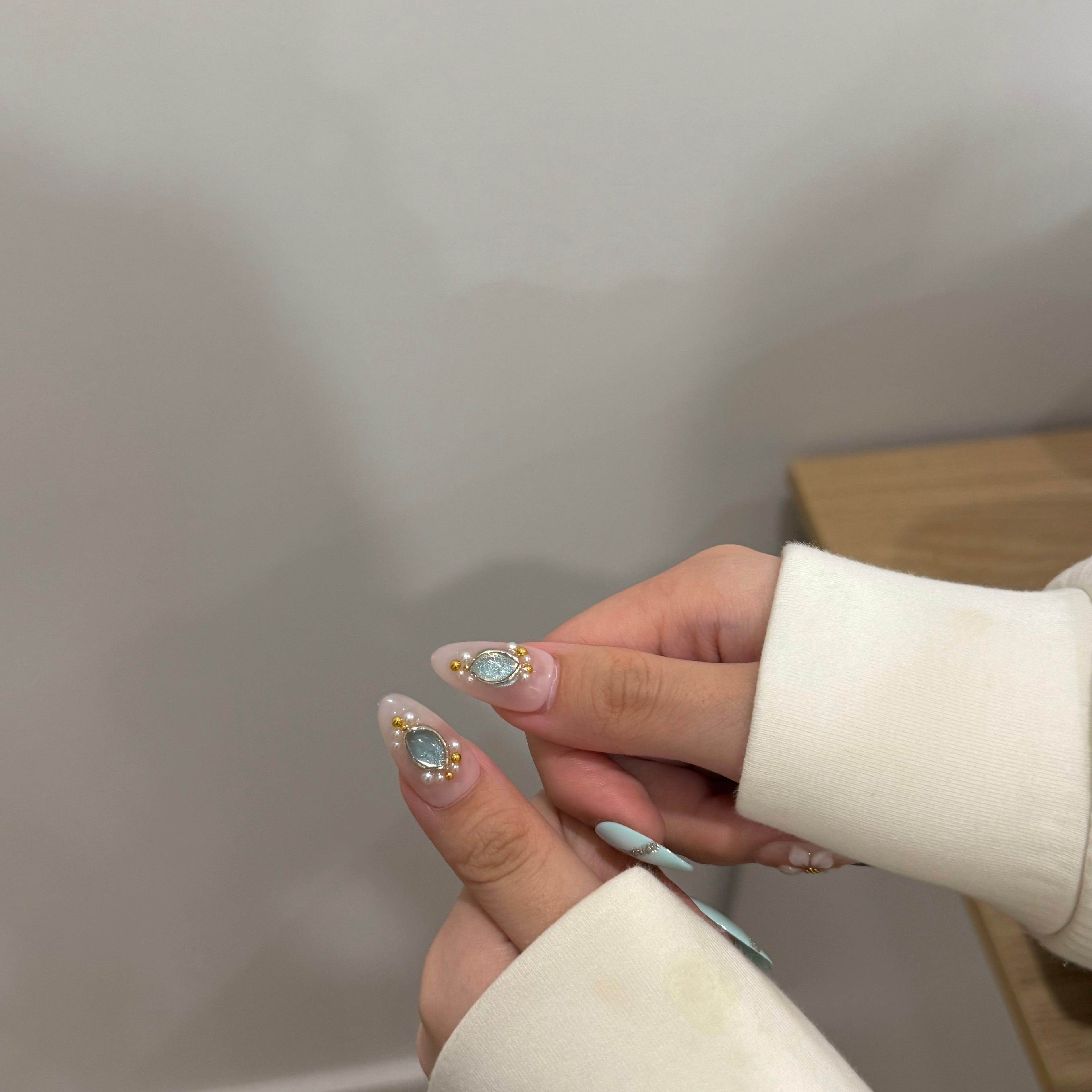 Press on Nails Ocean Fairy