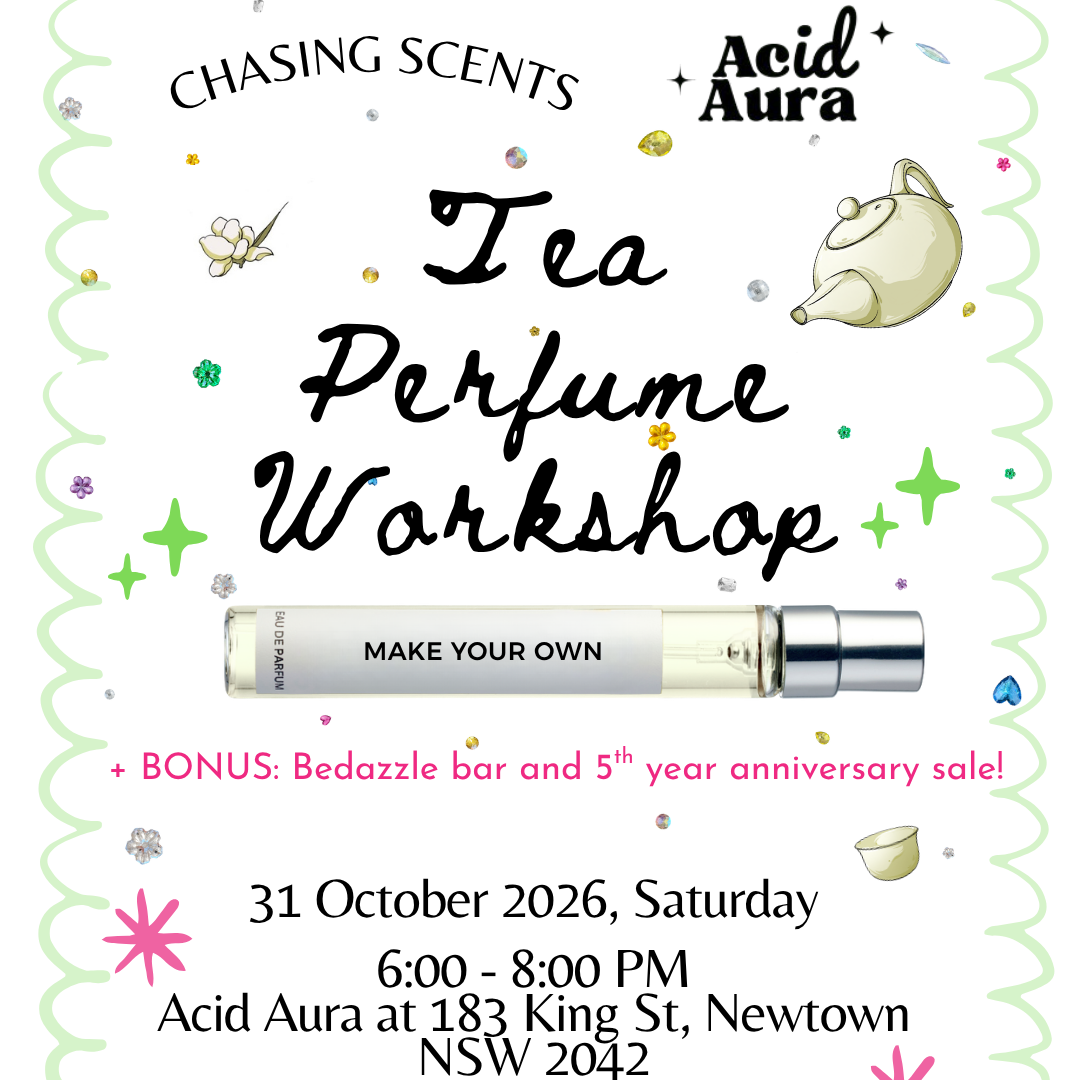 PERFUME WORKSHOP WITH CHASING SCENTS