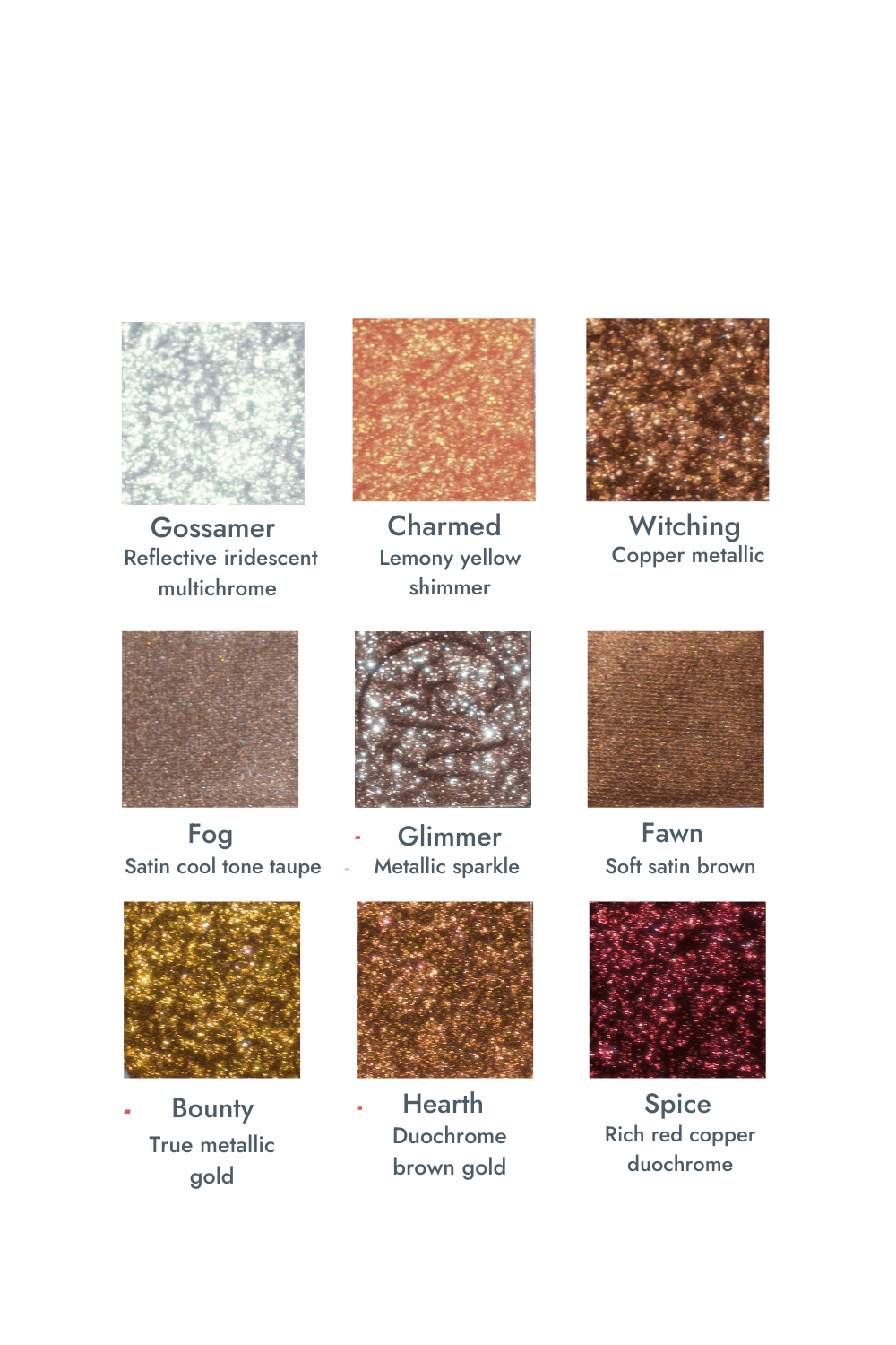 Pocket Autumn Glitter Eye Palette