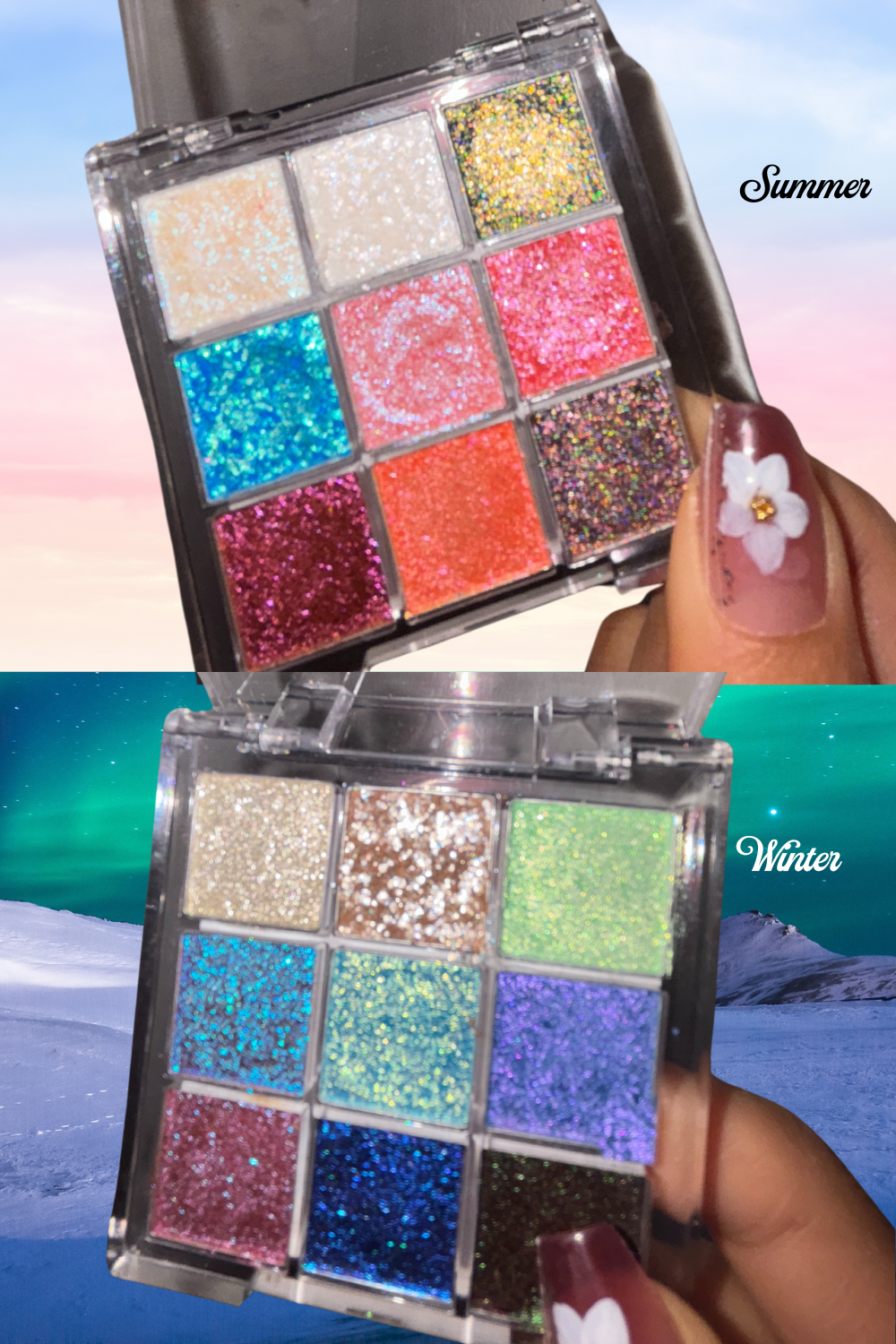Pocket Winter Glitter Eye Palette