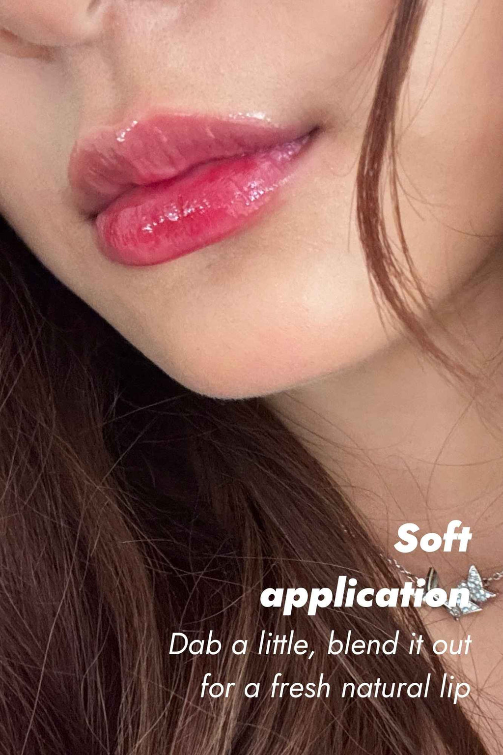red lip stain sheer application korean style