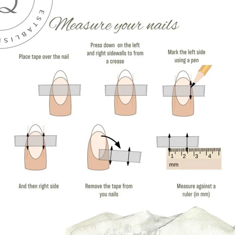 Press on Nails Ocean Fairy